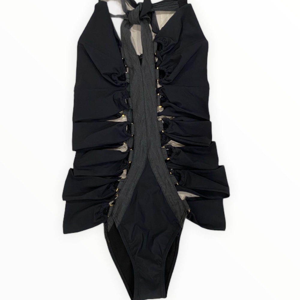 Rosa Cha Swim One Piece Slit Bathing Suit